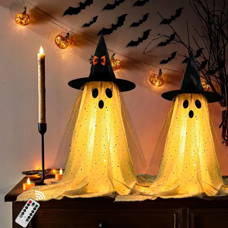Small Standing Ghost Halloween Decorations Indoor
